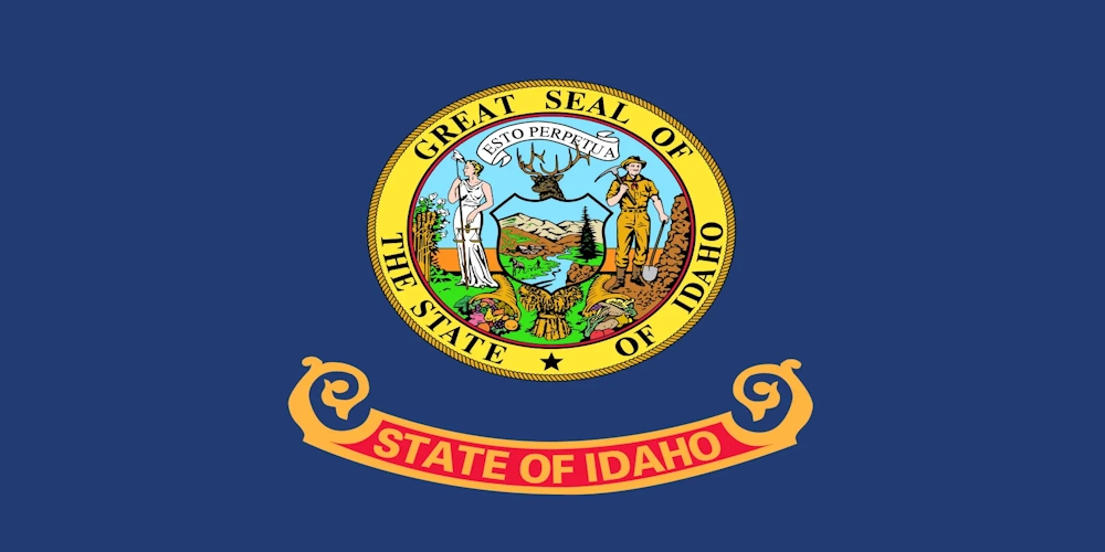 lone-worker-idaho-flag