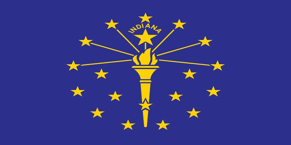 lone-worker-indiana-flag
